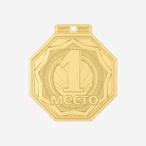 Медаль спортивная MZP501-50-G