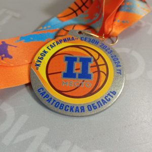 Баскетбольная медаль